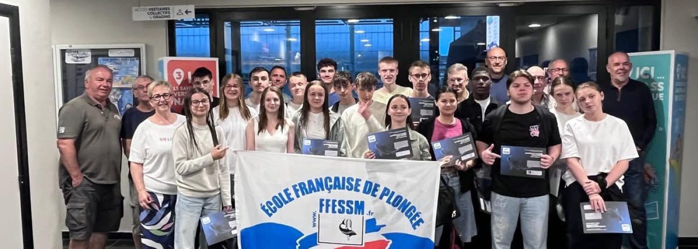 💦 Ils ont découvert les sensations de la plongée !
