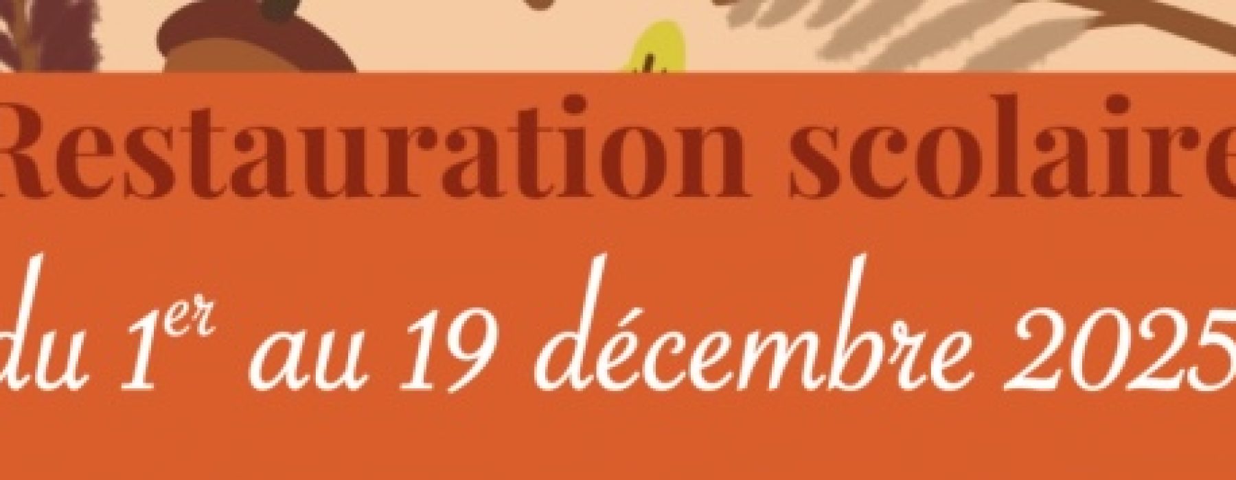 🥗 A la carte du restaurant scolaire !