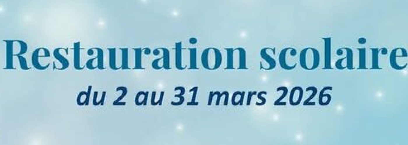 🍽️ Au menu du restaurant municipal !