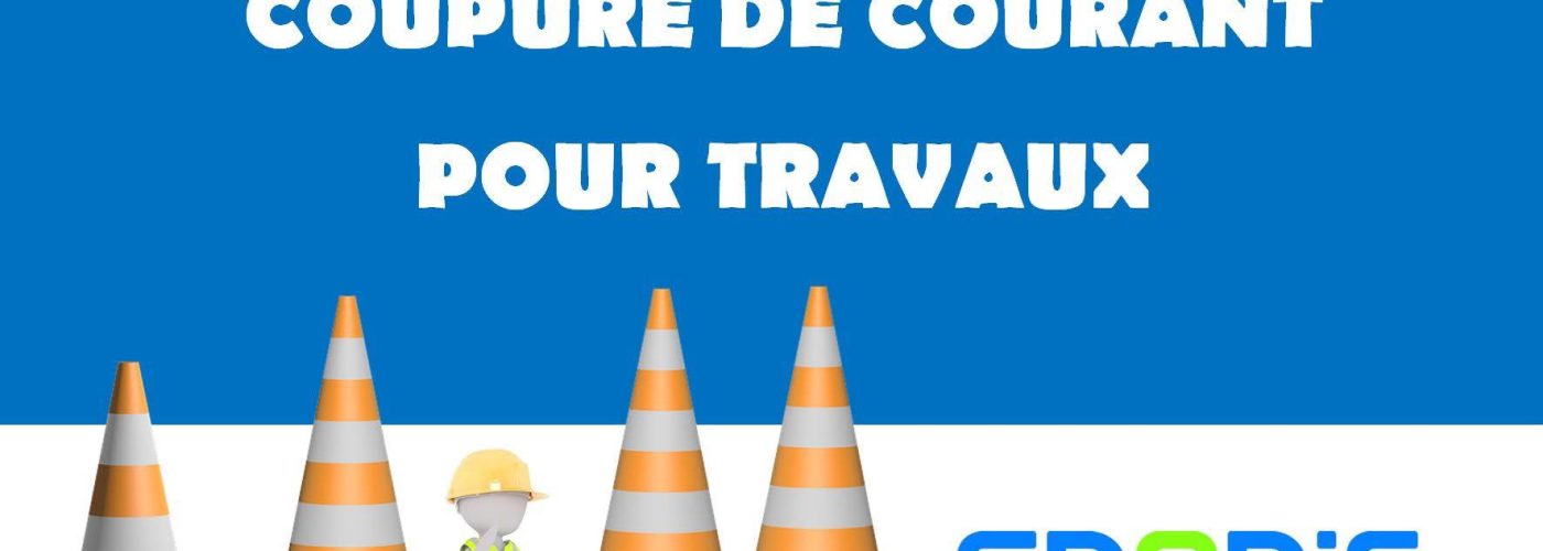 📣 Coupure électrique le 1 septembre