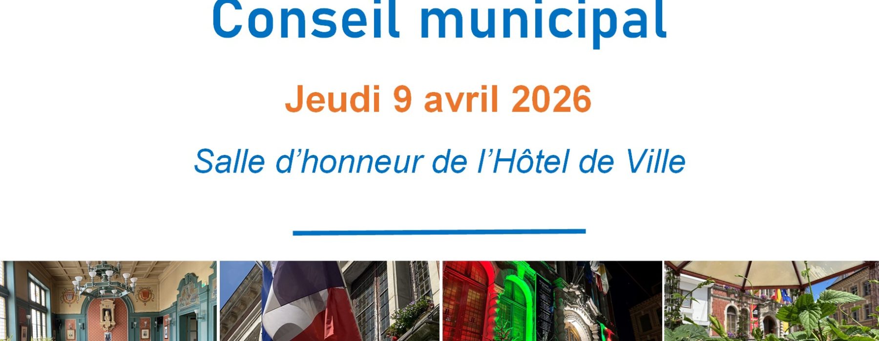 📌 Conseil municipal